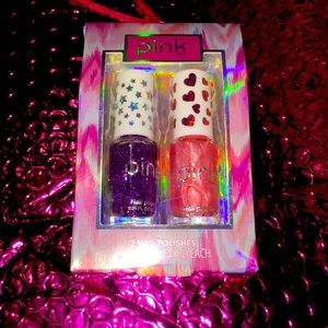 Pink nail polish